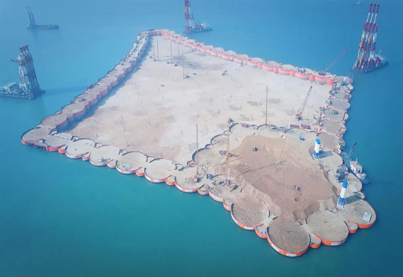 深中通道的建造历程