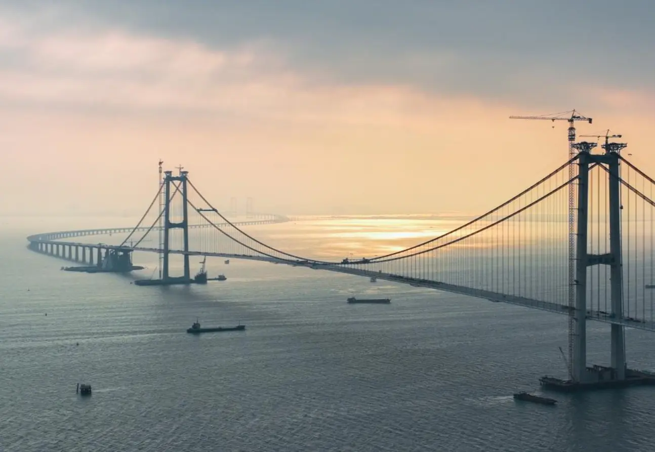 深中通道的建造历程